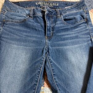 American Eagle Outfitters Women's Blue Skinny Jeggings